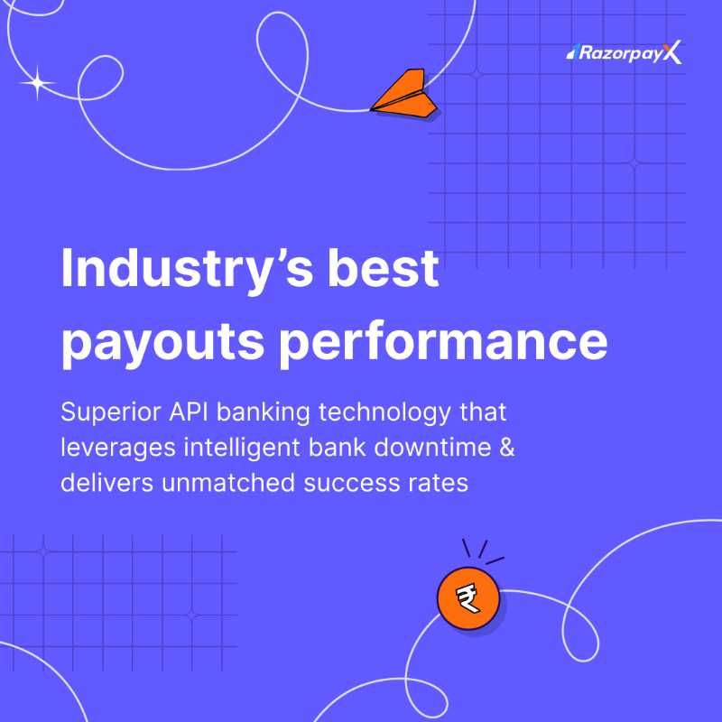 RazorpayX's tweet photo. Launching RazorpayX Escrow+, an automated escrow solution for Co-lending, P2P lending, Gaming, eCommerce &amp; Marketplace verticals 🚀

Enjoy zero-stress compliance, industry-best payout performance, efficient taxation &amp; peace of mind! 🤑

Read more - https://t.co/vsBbrAPFJv