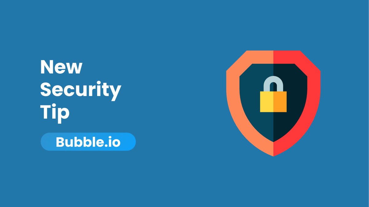 FluskEU's tweet photo. [🚨 SECURITY TIP - @bubble] (6/X)

Most https://t.co/D4iz3HeSi4 apps have security flaws in their API Calls. 🔓

Public API Keys, sensitive URL parameters, Non-private sensitive URLs… 🧐

Let’s see how to make API Calls secure on @bubble 👇🏼 https://t.co/NzStdIkW0Y
