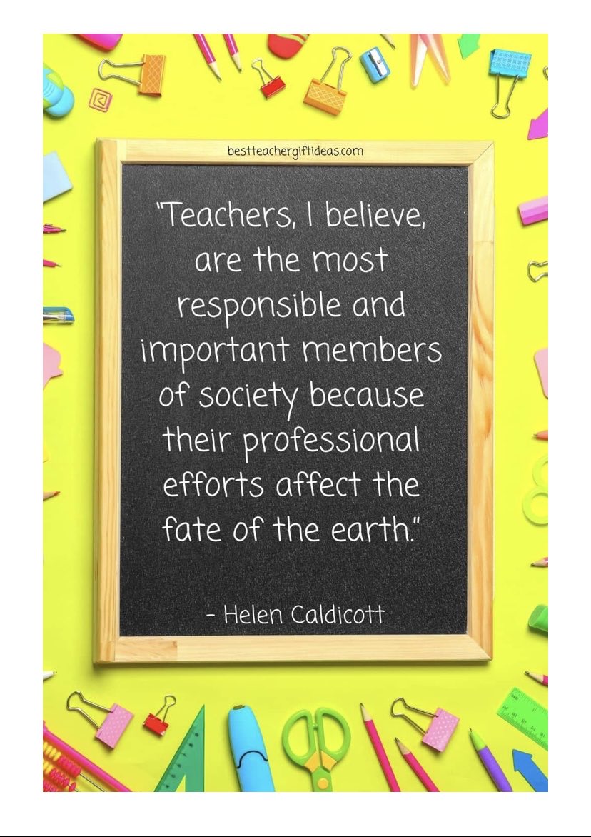 Truth. #TeacherAppreciationWeek2023 #CSD_AllMeansAll