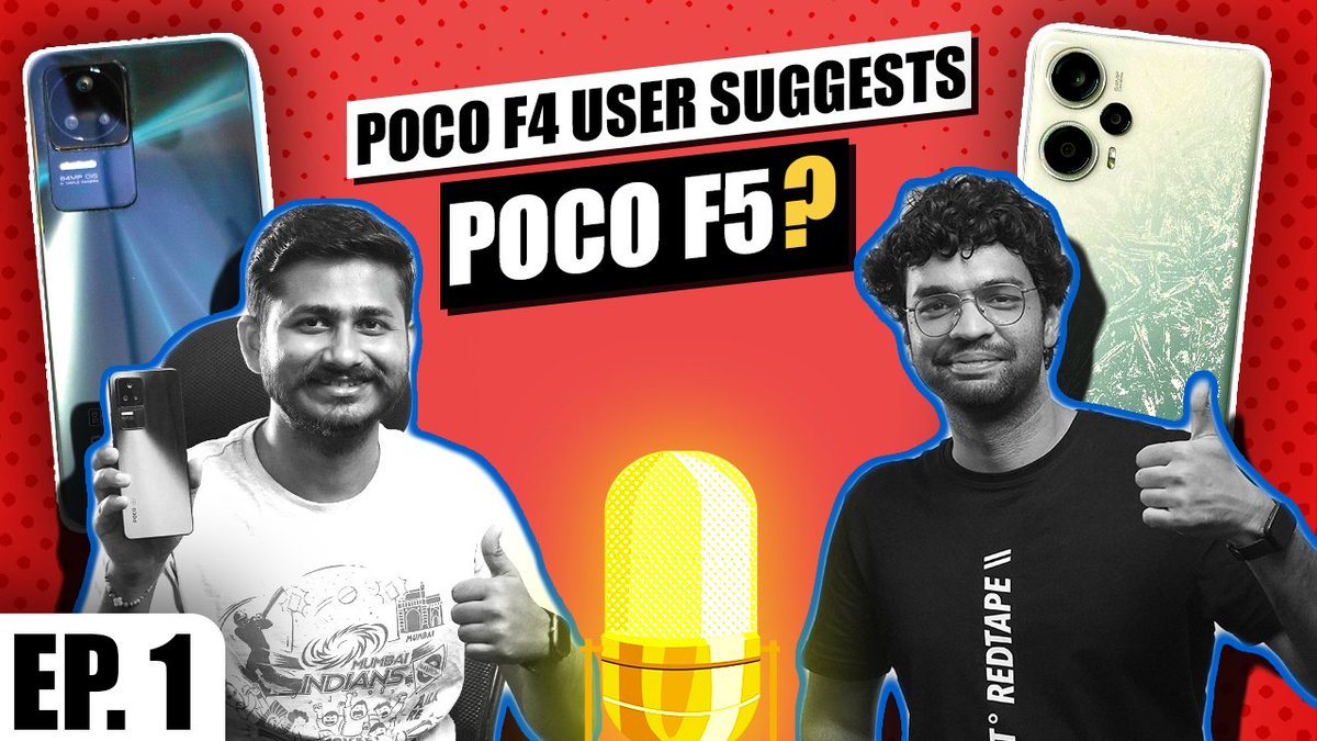 Pbhajanka's tweet photo. Poco F4 Review🔥| What Poco F4 user thinks of Poco F5 | Should I buy Poco F5 vs Poco F4?

Video Podcast: Real User Reviews- Tech
Link: https://t.co/gK7fTv4prI

#POCOF5 #PocoF5Series #POCOF55G #POCOF5Pro #PocoF4 @IndiaPOCO #review #User #userexperience #returnoftheking #POCO5G https://t.co/8EhqLccDG0