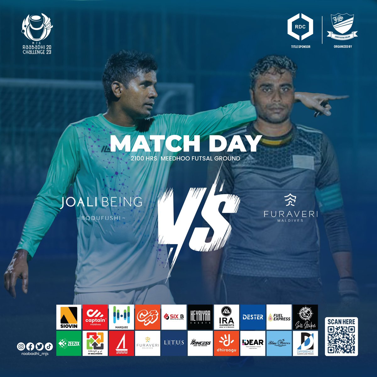 MATCH DAY! ⚔️

@JOALIBEING 🆚 @FuraveriResort 

#raabadhi2023