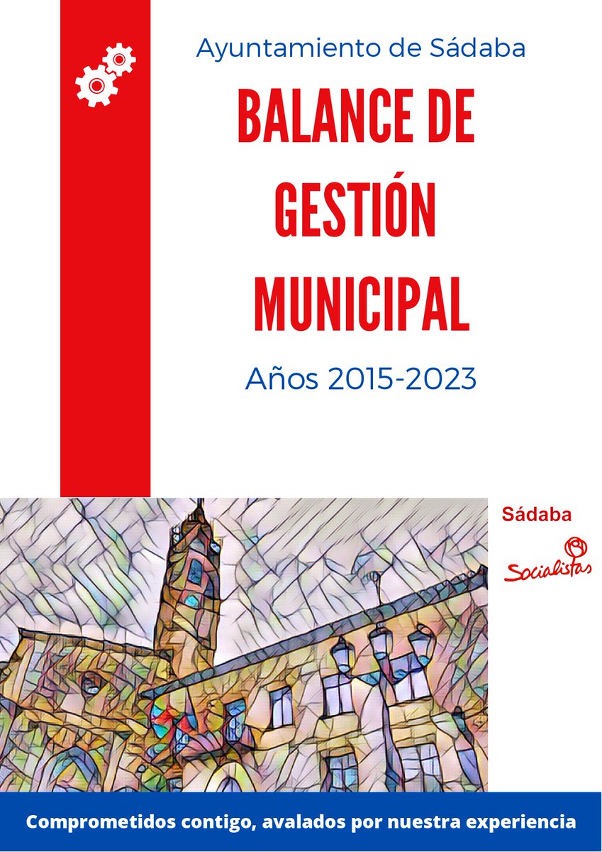 Os presentamos el balance de gestión realizado por el #psoesadaba del 2015 al 2023.
Han sido años de trabajo e ilusión, incluso en los momentos más duros de la pandemia, que nos han ayudado a adquirir experiencia para afrontar nuevos retos. Conócelo aquí:
drive.google.com/file/d/1qDWkMt…