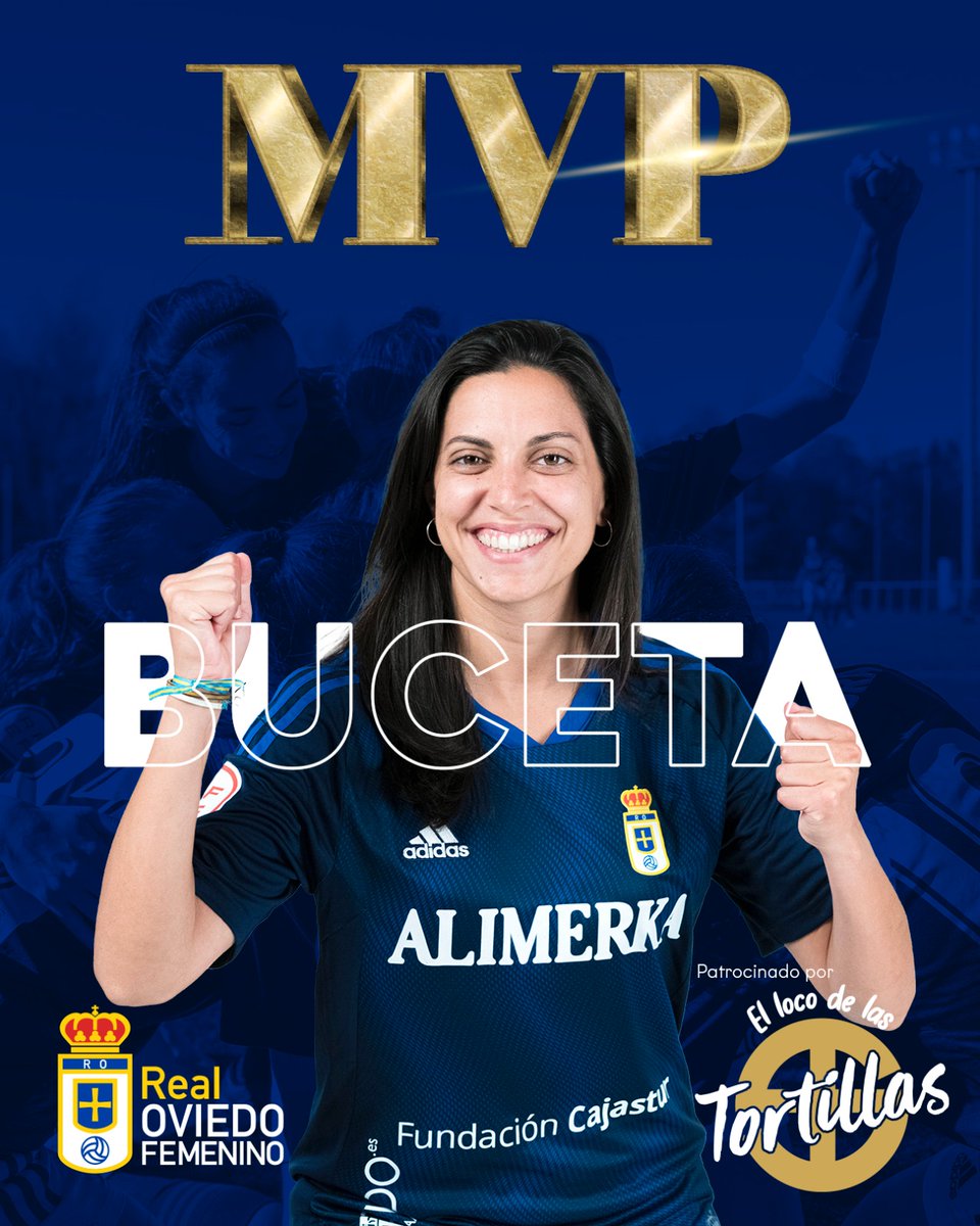 RealOviedoFem's tweet photo. ⭐ | MVP | ⭐

El premio MVP "El Loco de las Tortillas" de la última jornada es para...
ANA BUCETA

#RealOviedoFemenino 🔵⚪ https://t.co/ku0ZgPRd2u