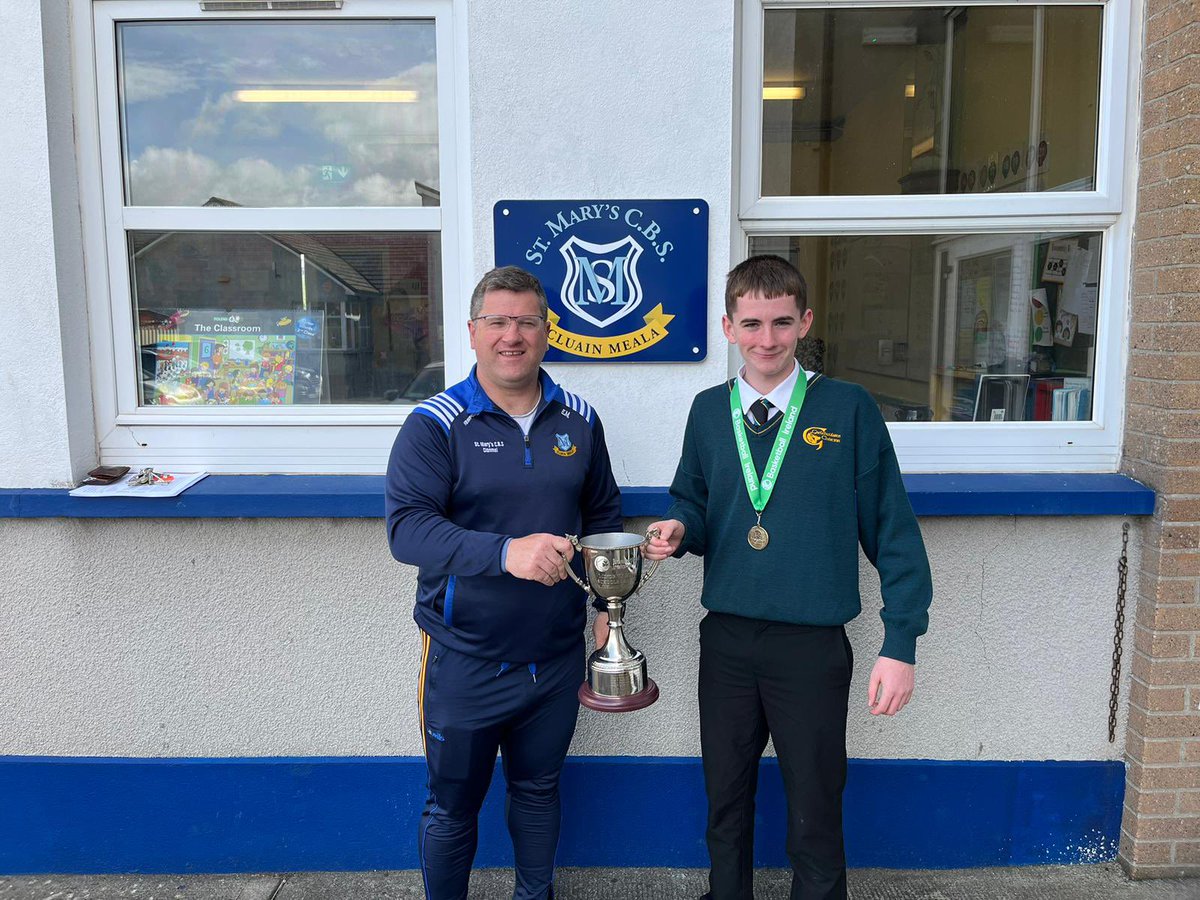 CTI Clonmel (@cti_clonmel) on Twitter photo Freddie returns to his former primary school, St Mary’s to meet his former principal, Mr. Morrissey, with the all Ireland trophy 💪🏆 <a href="/stmaryscbs/">stmaryscbs</a> <a href="/TipperaryETB/">Tipperary Education and Training Board</a> #etbethos #community Freddie returns to his former primary school, St Mary’s to meet his former principal, Mr. Morrissey, with the all Ireland trophy 💪🏆 <a href="/stmaryscbs/">stmaryscbs</a> <a href="/TipperaryETB/">Tipperary Education and Training Board</a> #etbethos #community
