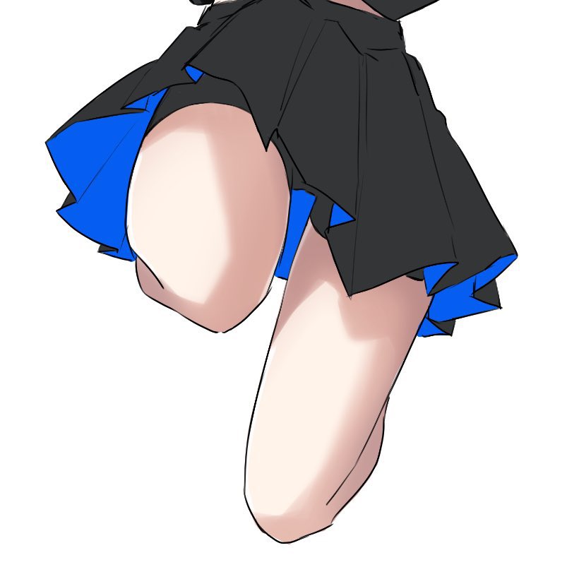 「ふともも」|愁のイラスト