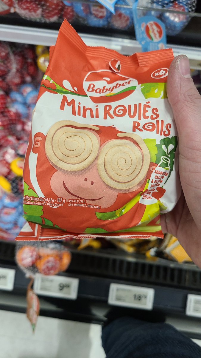 LionblazeONE's tweet photo. It might not be the same brand as before but the cheese roll-ups have returned https://t.co/agD0w89xeb