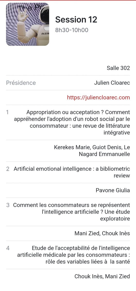 Direction #Vannes pour le congrès de @afm_marketing
Programme très riche sur la thématique de la responsabilité en marketing 
Programme complet en version interactive  👉 afm-vannes-2023.glide.page/dl/6471c6

Hâte de retrouver les collègues 🤩😍🤩😍

#AFMVannes2023