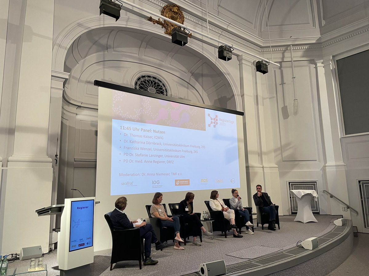 Session Nutzen #Registertage2023 - Wie können wir Register wie #NAREG mit anderen so vernetzen, dass wir auf dem Weg zu einem #Mortalitätsregister weiter kommen? <a href="/TMF_eV/">TMF e.V.</a>