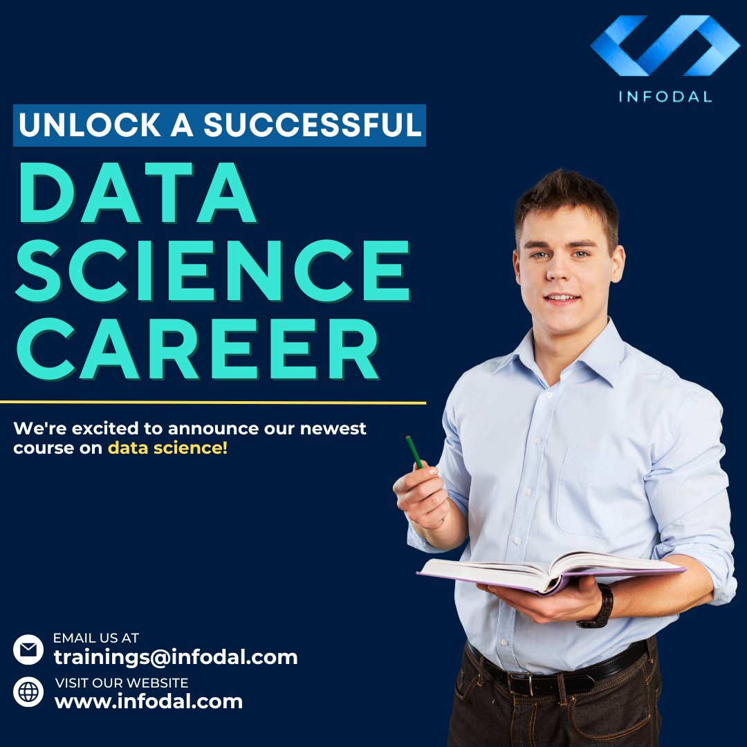 infodal_'s tweet photo. Looking to enhance your data science skills? 

Look no further! Our new course has got you covered whether you're a beginner or a pro. 

Don't miss out on this opportunity to level up your data analysis game! Enroll now at infodal. 📊📈👩‍💻 

#DataScience #DataAnalysis #Infodal https://t.co/55FFW1ZUzB