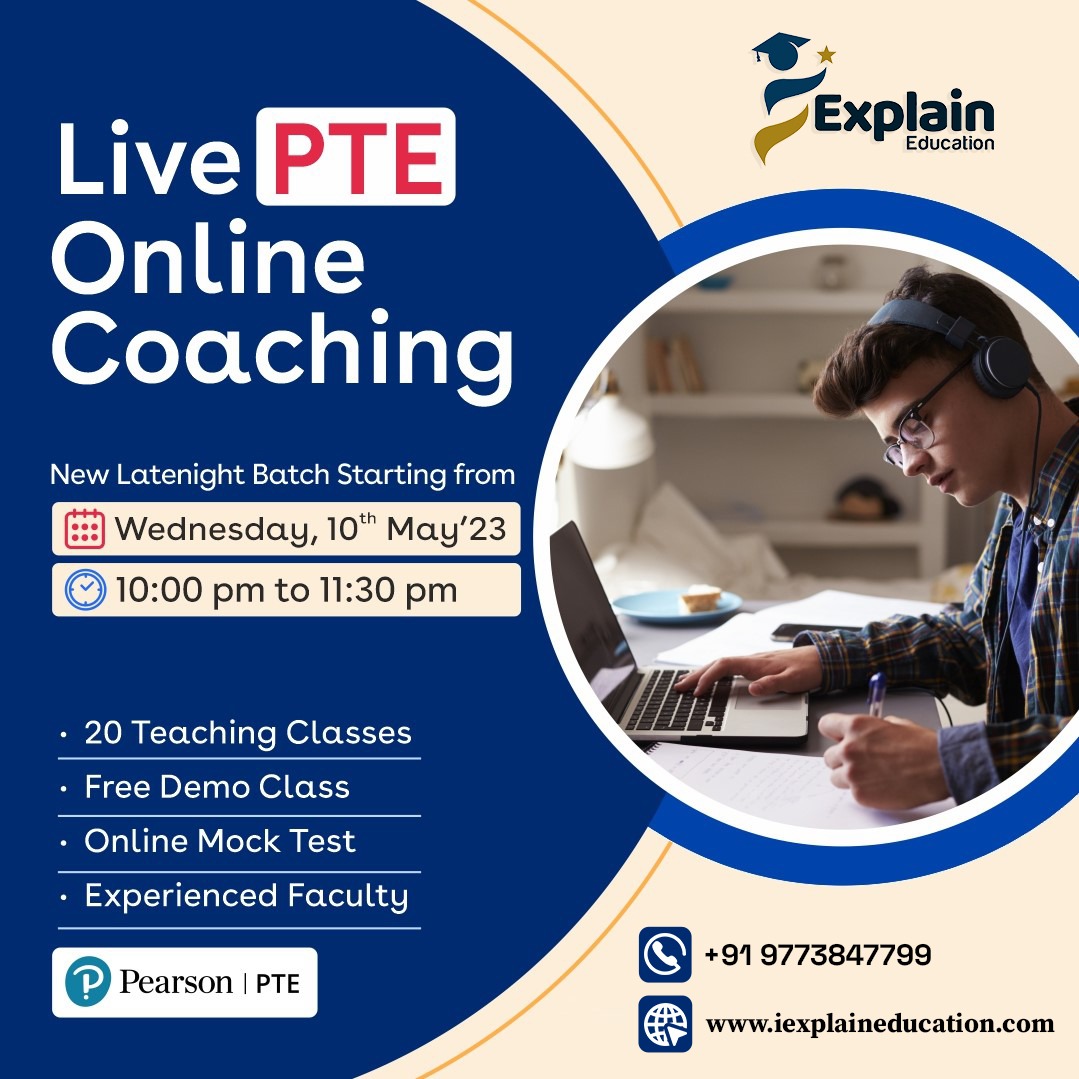 New Late night PTE batch is starting from tomorrow.

Wednesday, 10th May 2023
10:00 PM to 11:30 PM

Contact soon to join the batch.
lnkd.in/g4fZ6PpE

#pte #pteexam #australia #uk #usa #englishlearning #englishlanguage #language #skills #skilldevelopment #writing #speaking