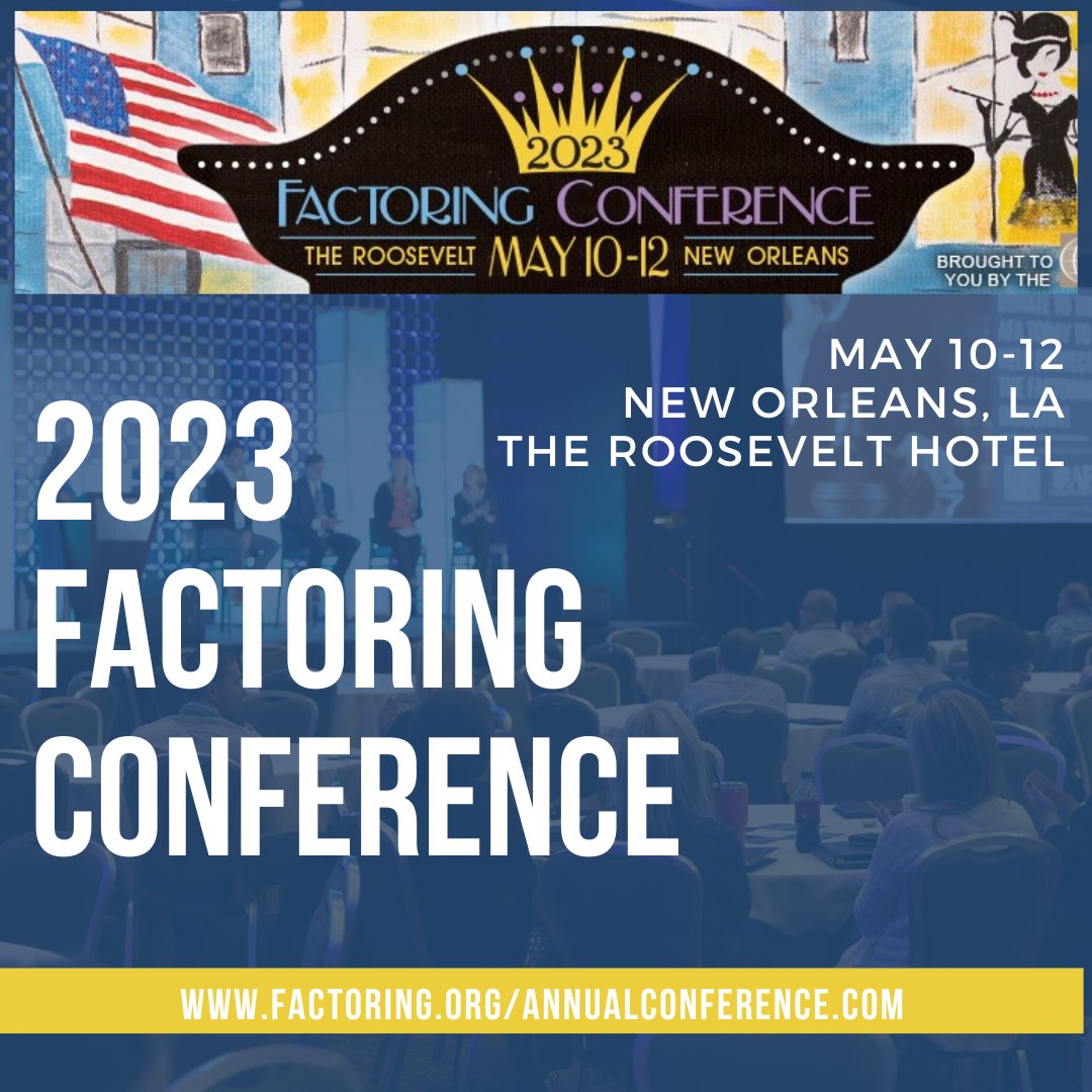 This week our Riskfactor team are going Stateside to take part in the 2023 Factoring Conference in New Orleans. We'll be taking part in discussions on the future of factoring and talking to industry leaders. If you are going let us know!
#IFA2023 #riskmanagement #fraudprevention