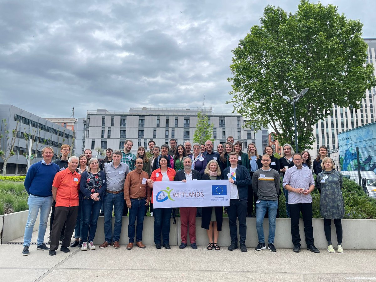 ALFAwetlands Annual meeting in France has started! More than 45 participants joint alive and online! These days partners are discussing project progress and plans for next year! We are also visiting various sites of Living Lab France! #ALFAwetlands #HorizonEU