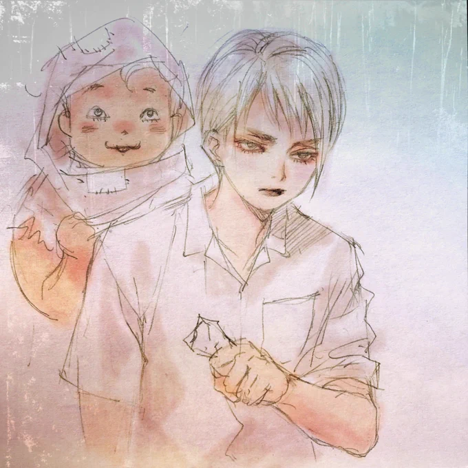 2015年5月、Twitterにほぼ毎日時々過去絵を投稿し始めてからまるっと8年経ちました。こんなに続けて来られたのはいつも見守ってくださる皆様のおかげなのです。ありがとうございます! 2015年は皆勤賞だった気がする。 貧乏神ちゃんやらゾンビとうちゃんやら
