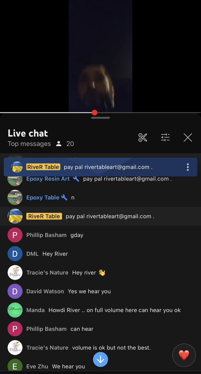 Rivertable streaming begging for money to pay lawyers 🤦🏼‍♂️