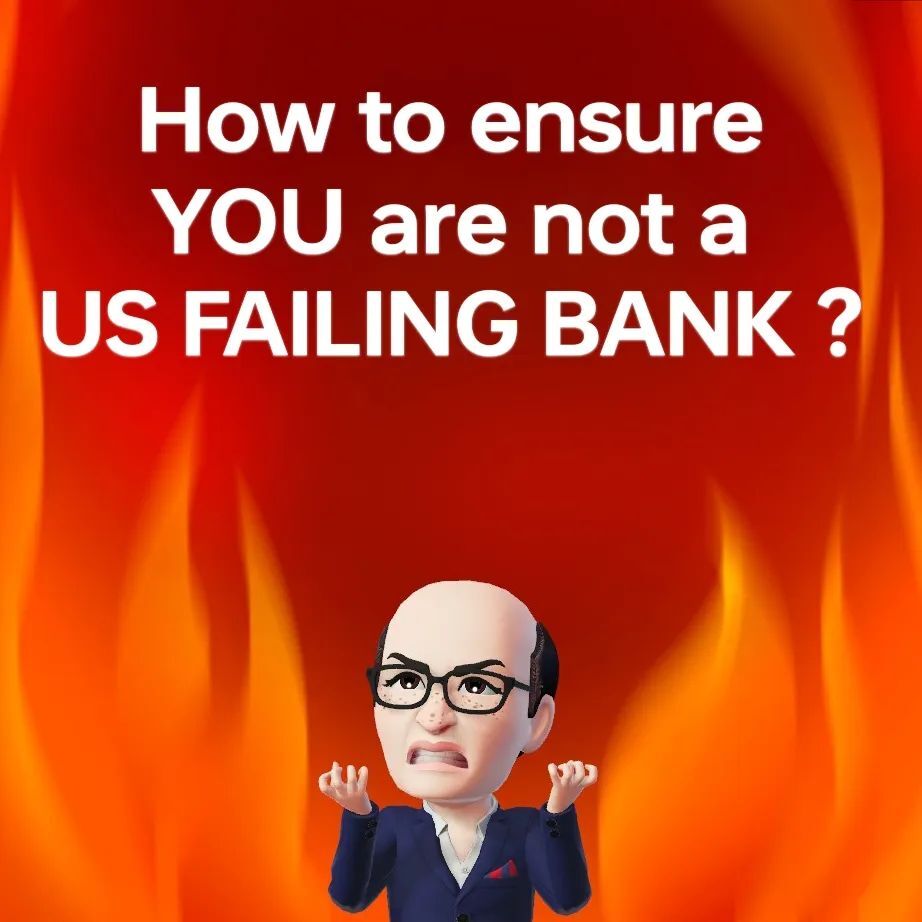 To keep it simple and relevant to #personalfinance (meant for family investments), 2 most real reasons why US banks are failing and falling-

1- liquidity (sort of lack of trust recently because of their size and relative losses on bonds- because of this too many depositors …