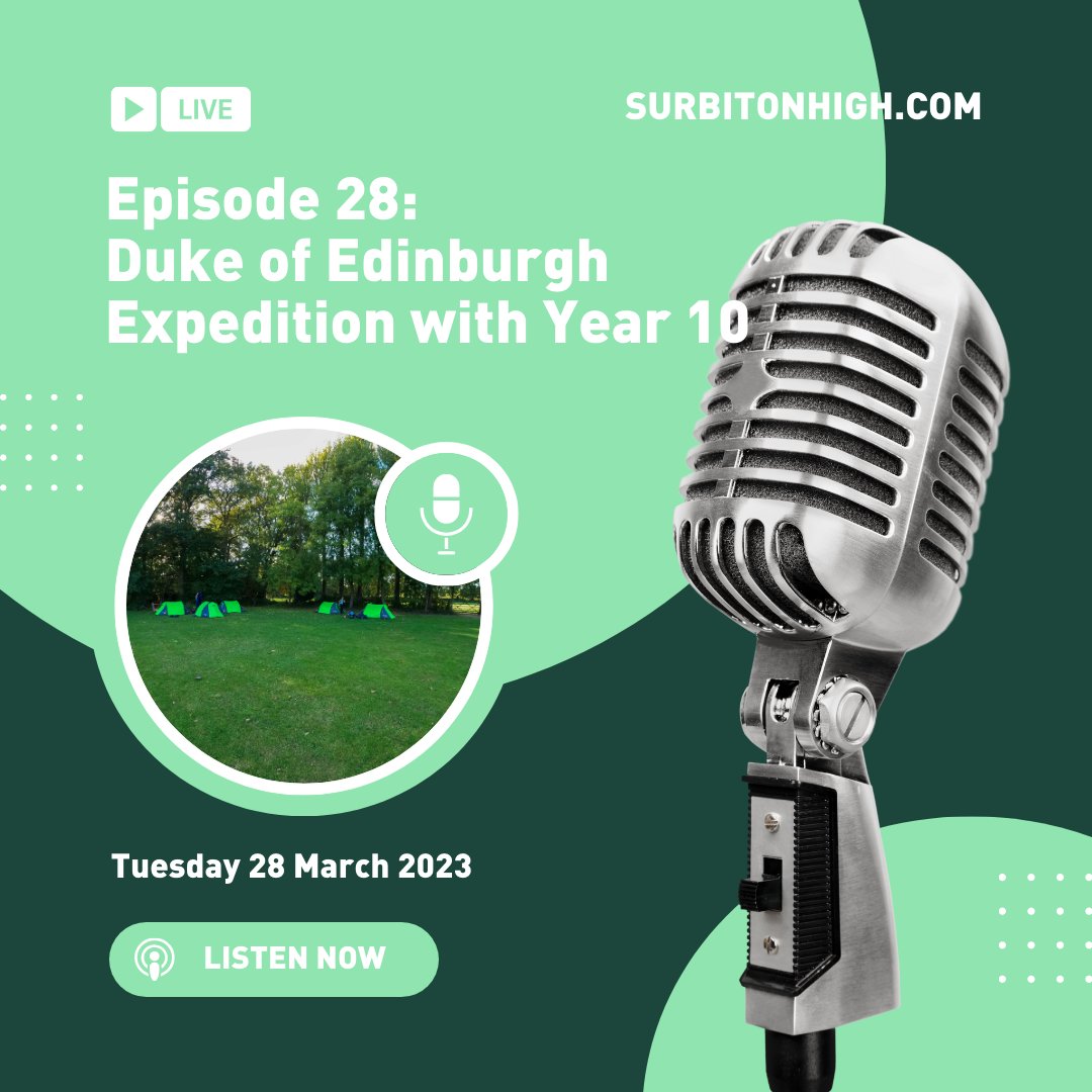 Grab your gaiters! In this episode, <a href="/DofE_SHS/">SHS D of E</a> go on a trek across the Surrey Hills with some Year 10 students as they take part in a training weekend for Duke of Edinburgh. 
bit.ly/3B78Kwh #DofE #DukeofEdinburghAward #Surrey