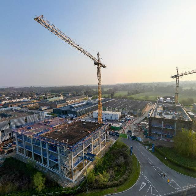 InnovareSIPS's tweet photo. Excellent to see the site progress at the Morgan Sindall Construction & Infrastructure scheme at Unity Campus, Cambridge.
#mmc #offsitedesign #offsiteconstruction #sustainability #timberconstruction https://t.co/TlhNdLMYLO