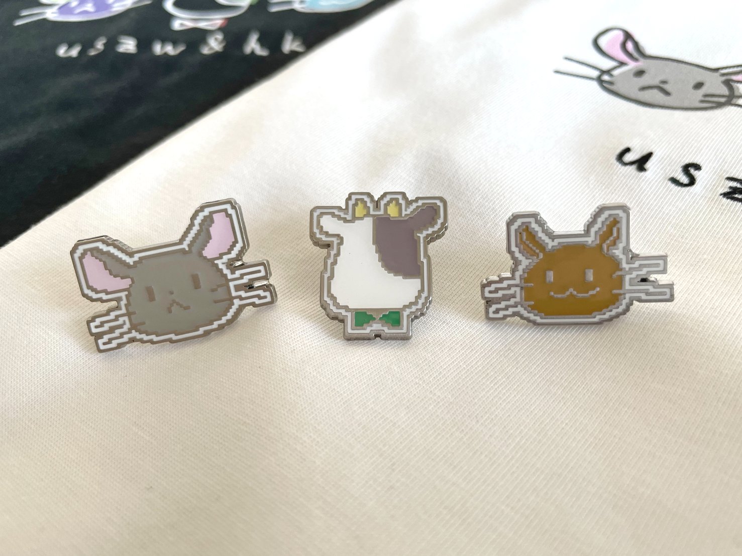 牛沢 うっしぃ 手描き デザイン刺繍 Tシャツ 完売品 M 新品 TOP4