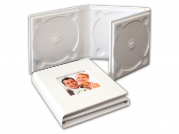 Elegantdisk's tweet photo. 4er CD/DVD/BluRay Case 16x15,5cm. Weiss - Hochzeit DVD/CD/USB/Blue-ray Hülle https://t.co/WxV4Ngq9vG #hülle #case https://t.co/r7h6nLNKcU