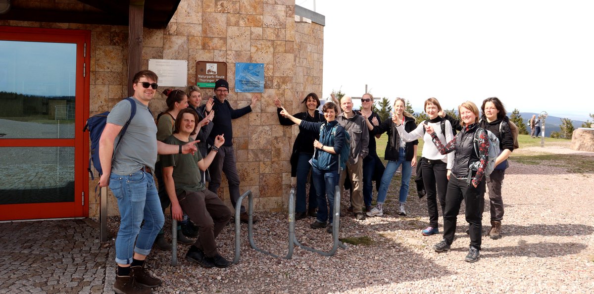 Wir waren mit einem Team des <a href="/bund_net/">BUND</a> im #ThüringerWald, um einen Einblick in unser #Naturschutzgroßprojekt zu geben (ngp-thueringerwald.de). Der Verband unterstützt uns bei der Finanzierung und begleitet das langfristige Vorhaben kommunikativ. Wir sagen sehr 💚lich danke!