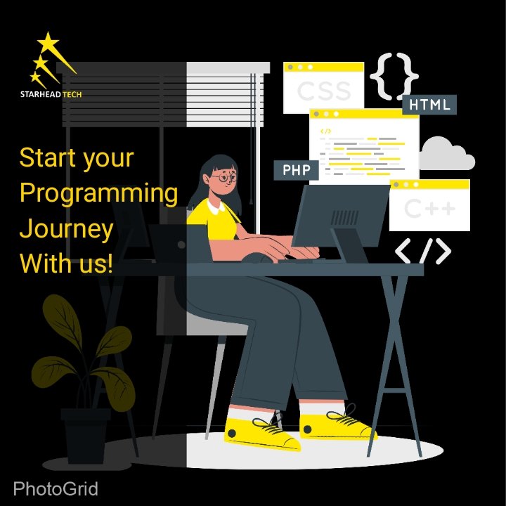 Learn programming 
Coming this June
Front-end 

For enquires:
DM or call: 08102834788, 09086655332
or email: starheadtechenterprise@gmail.com 

#starheadtech #programming #programmingtraining #programminglanguage #frontend #frontendtraining #frontenddevelopingtraining