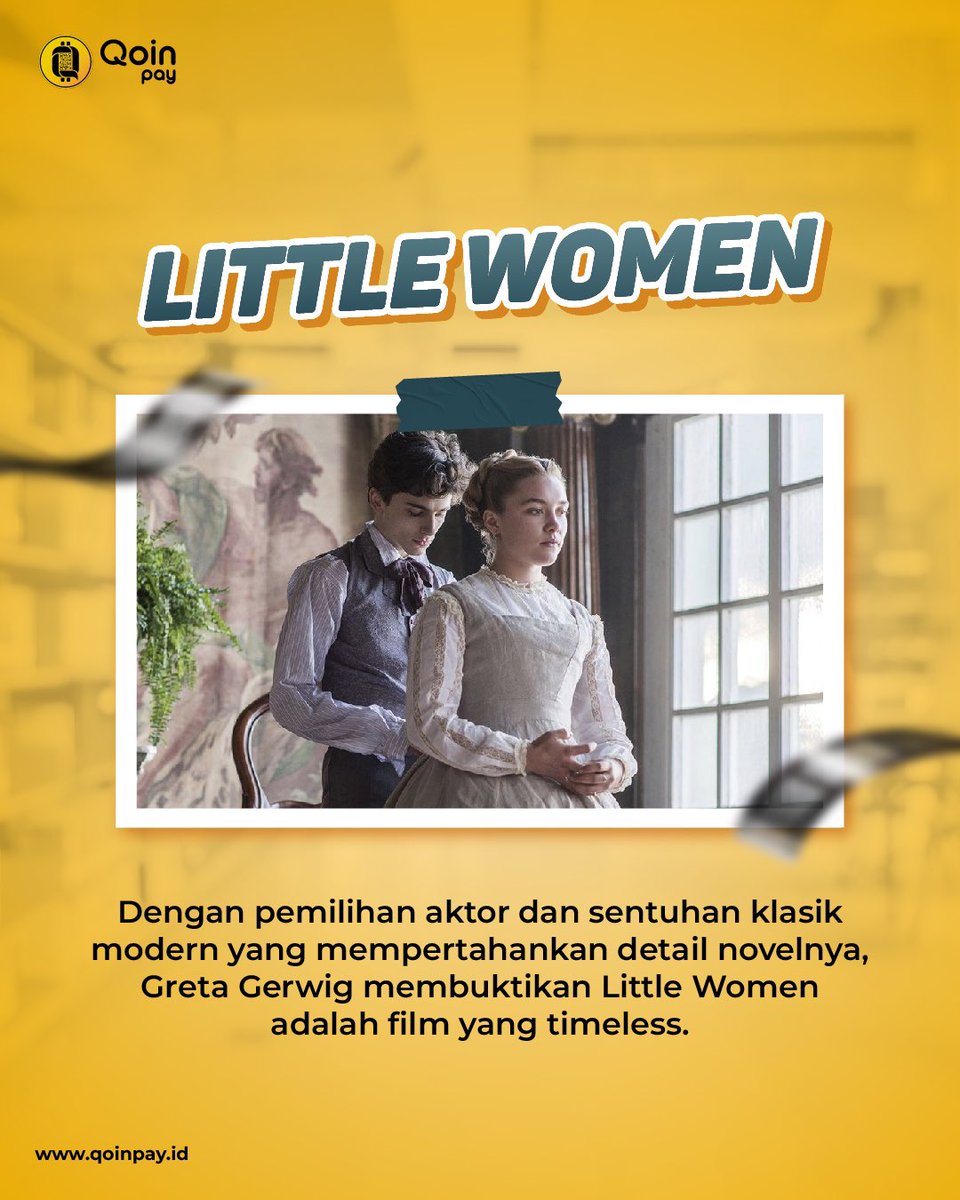 qoinpay's tweet photo. Kira-kira film mana yang bakalan kamu tonton? Enjoy our picks!๐คฉ
#Qoinpay #UtilizeYourCoin #Crypto #Blockchain #Rekomendasi #Film https://t.co/PtRykUiJBM
