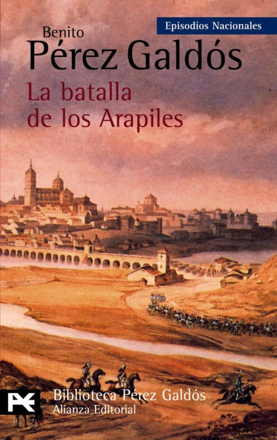 '¿Pues qué demonios os trae a Salamanca?...
-¡Una aventura amorosa!-dijo asaltado...por la duda... 
Hay en Salamanca una persona que amo y a quien me llevaré conmigo,si puedo; ¡otra que aborrezco y a quien mataré si puedo!'
#BenitoPérezGaldós nació 10-5-1843
#BatalladelosArapiles