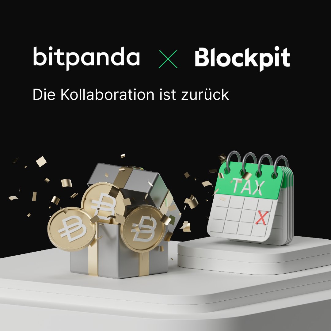 Nur drei Dinge sind in diesem Leben sicher: Der Tod, die Steuern und die Bitpanda X Blockpit-Kampagne!
Richtig, wir haben uns wieder einmal mit unseren guten Freunden von <a href="/blockpit_io/">Blockpit - Crypto Tax & Tracking 📈</a> zusammengetan, um dir deine Steuererklärung so einfach wie möglich zu machen.