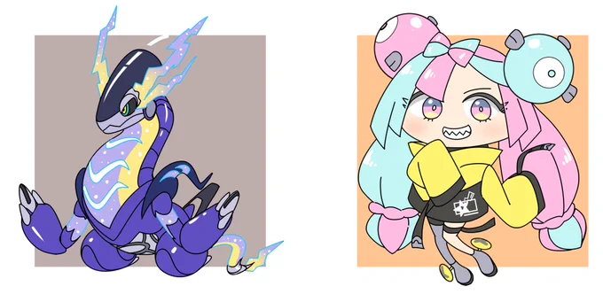 ミライドンとナンジャモ