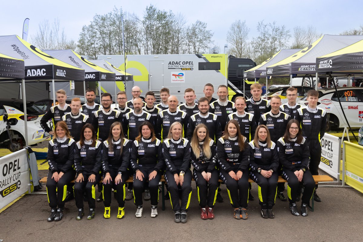 #StellantisMotorsport: Elektrisierender Start in Saison 2023 des #ADAC <a href="/Opel/">OPEL</a> #Electric #Rally Cup „powered by #GSe“. Cup-Routiniers &amp; ambitionierte Neueinsteiger aus 7 Nationen boten in 136 PS starken #OpelCorsa #Rally Electric packenden Rallyesport: bit.ly/3LIf02x