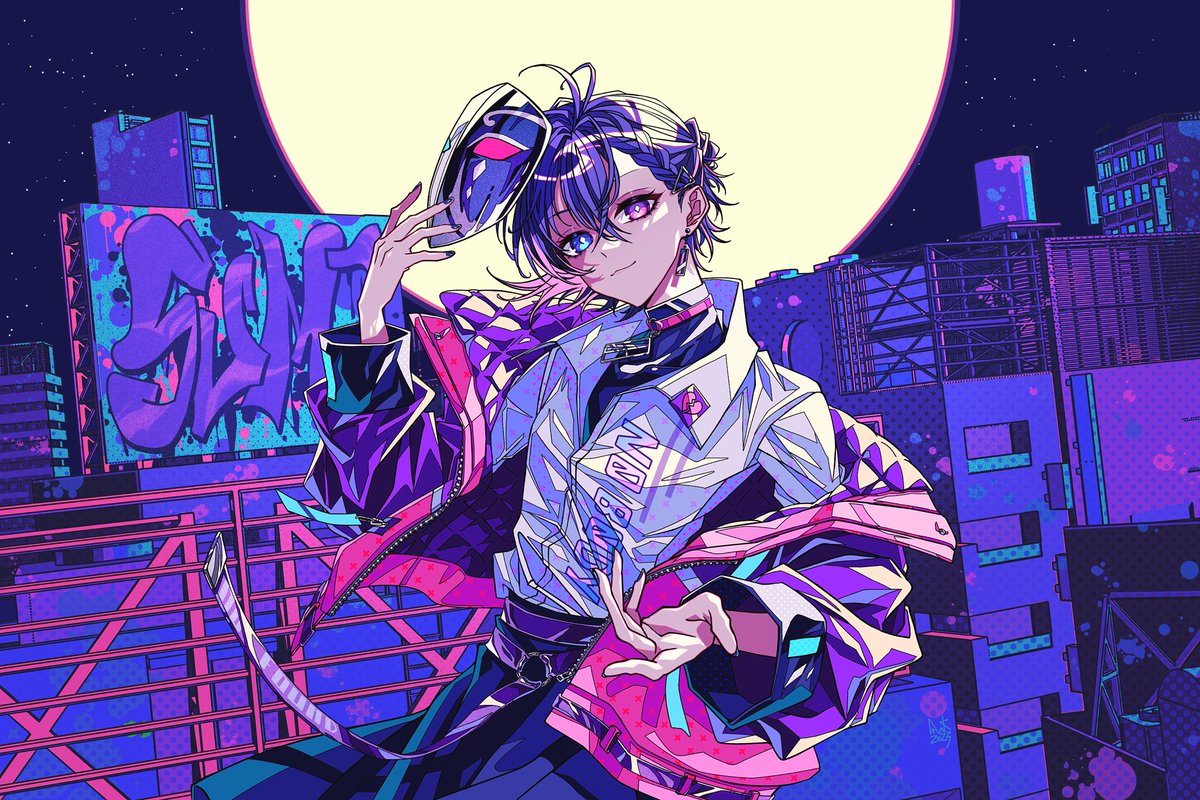✦お知らせ✦ すみ様( #sumi_no_V )の 【夜咄ディセイブ】 歌ってみた