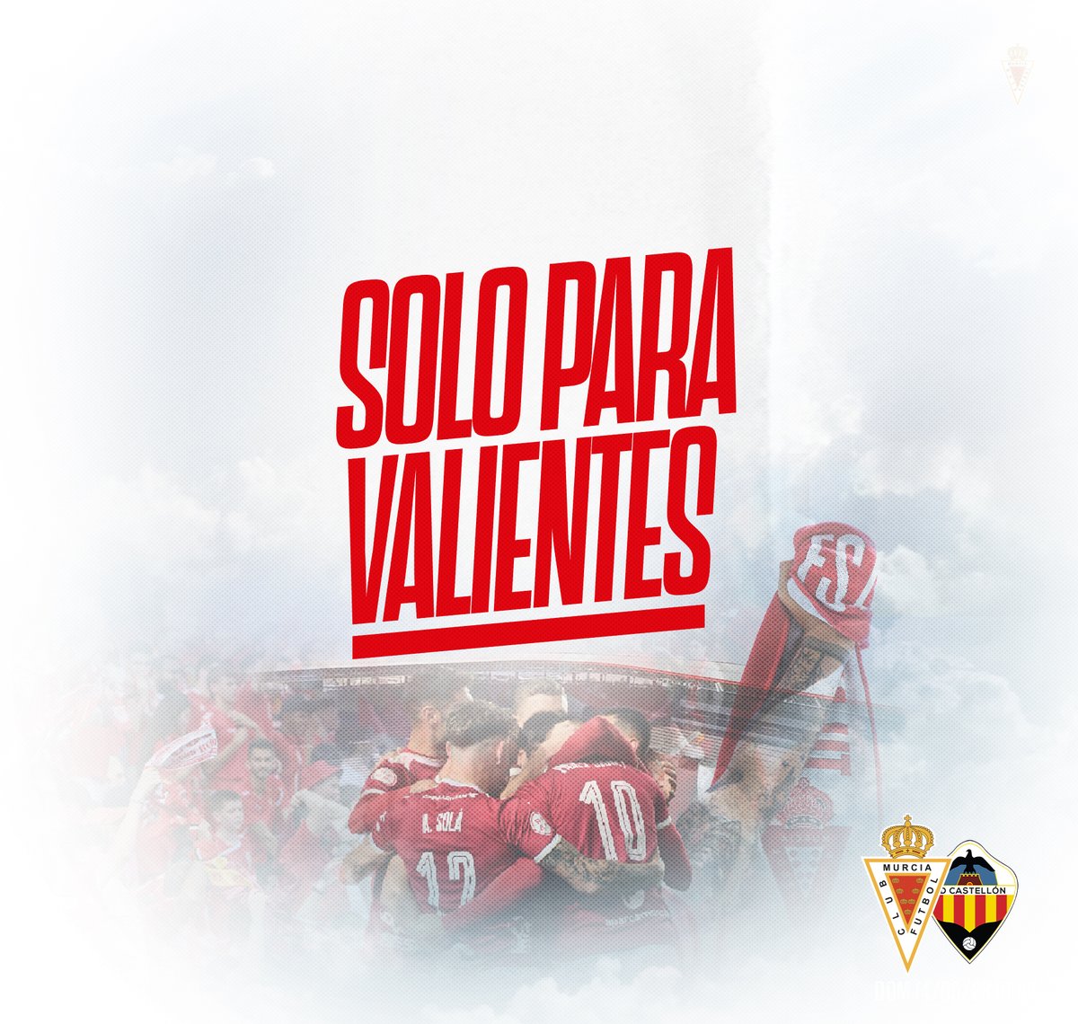 realmurciacfsad's tweet image. #𝙎𝙊𝙇𝙊𝙋𝘼𝙍𝘼𝙑𝘼𝙇𝙄𝙀𝙉𝙏𝙀𝙎
"El que no arriesga no gana y el que abandona pierde"
VAMOS #REALMURCIA

#RealMurciaCastellón