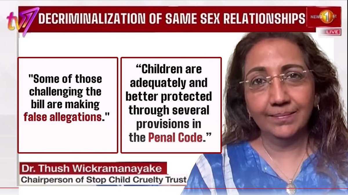 Supreme Court concludes Decriminalising LGBTIQ is NOT against the Constituion! Claims of increase of child abuse by Pohottu supporters/petitioners is 'fanciful hypothesis that has no merit' - Equality, Justice, Hope...

#බොක්කෙන්මlankan