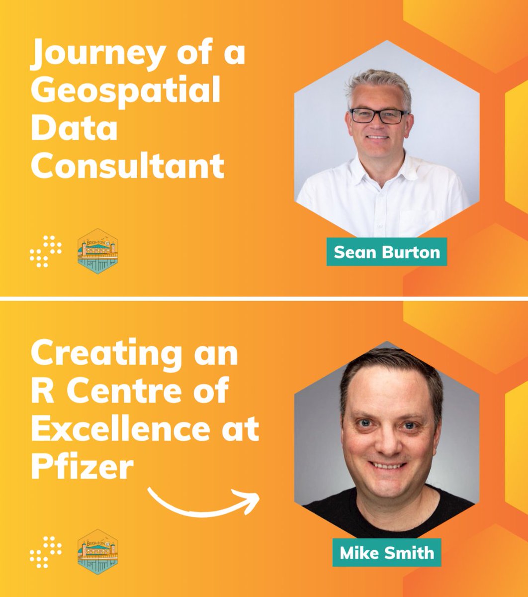 Data, #Rstats and map enthusiasts! Check out these great talks from <a href="/BrightonR16/">BrightonR</a>...

📺 Using R with Geospatial Data with <a href="/SeanPBurton/">Sean P B 🌍🌸🚴‍♂️</a>: youtu.be/mGoYNvMifxo

📺 Creating a Centre of Excellence for R in a Large Pharma Company with <a href="/MikeKSmith/">Mike K Smith</a>: youtu.be/F6t1miqZMZM
