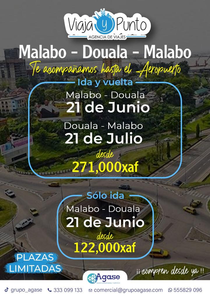 Plazas limitadas!
Llámenos ya 🤗✈
