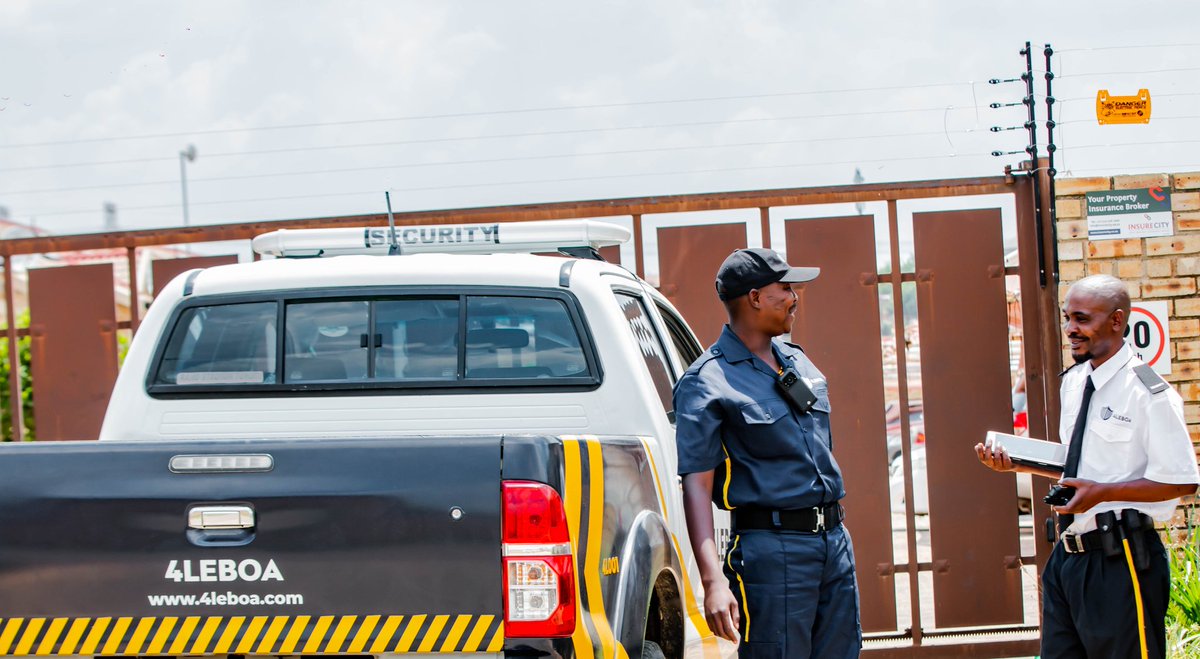 4leboa's tweet photo. 4Leboa security main objective is to protect clients through providing professional, reliable, affordable and technologically advanced security services.With so much loadshadding in our country we thrive to keep the complex residents and assets protected 24/7https://4leboa.com/ https://t.co/azBGi4JV8z