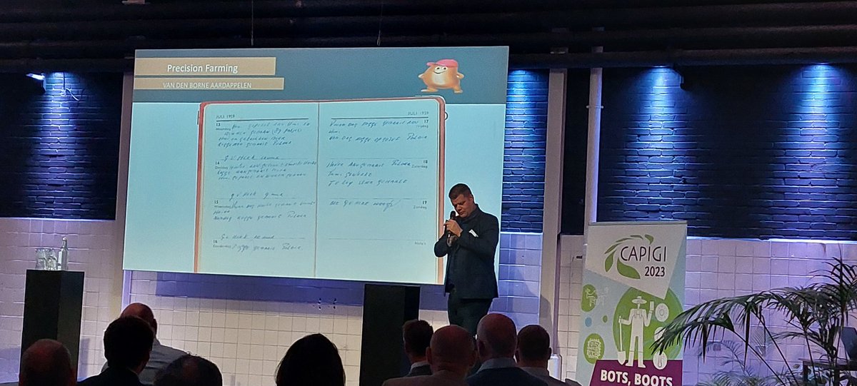 We have a lot of interesting presentations today!! Just now we had <a href="/jacobvdborne/">Jacobvandenborne</a> with a very interesting story about his farm and the impelemtation of precision farming!