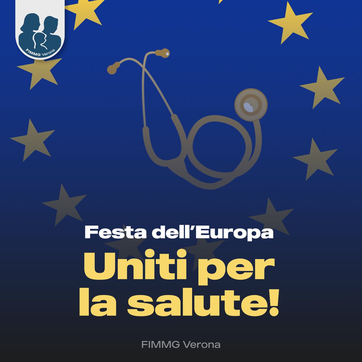 FIMMG_Vr's tweet photo. #EuropeDay ci ricorda l'importanza dell'unità e della collaborazione tra i Paesi europei. 
Oggi, più che mai, è evidente l'importanza di istituire un'Unione europea della #salute per affrontare insieme le sfide sanitarie che ci colpiscono a livello globale.

#EuropeDay2023 #Fimmg https://t.co/mSM6LjEd8D