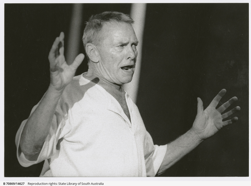 Number96Bk's tweet photo. Vale actor Ralph Cotterill who has died aged 91. Excellent on stage & screen. #Deathcheaters #ChainReaction #HowlingIII #BadBoyBubby + #TheProposition are just a few in a remarkable career https://t.co/pdJltI067t