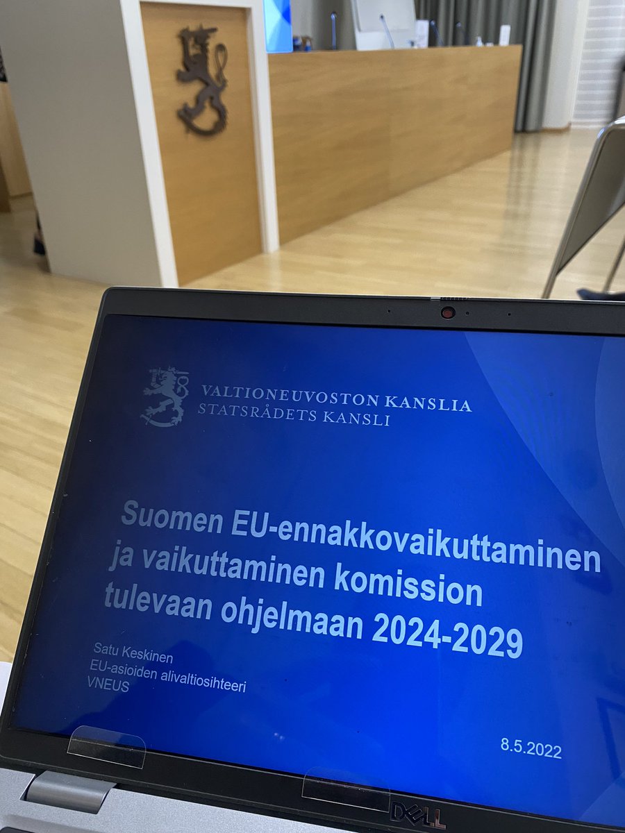 #eurooppapäivä’n kunniaksi ministeriöiden yhteinen tilaisuus ennakkovaikuttamisesta ja tulevaan valmistautumisesta 🇪🇺