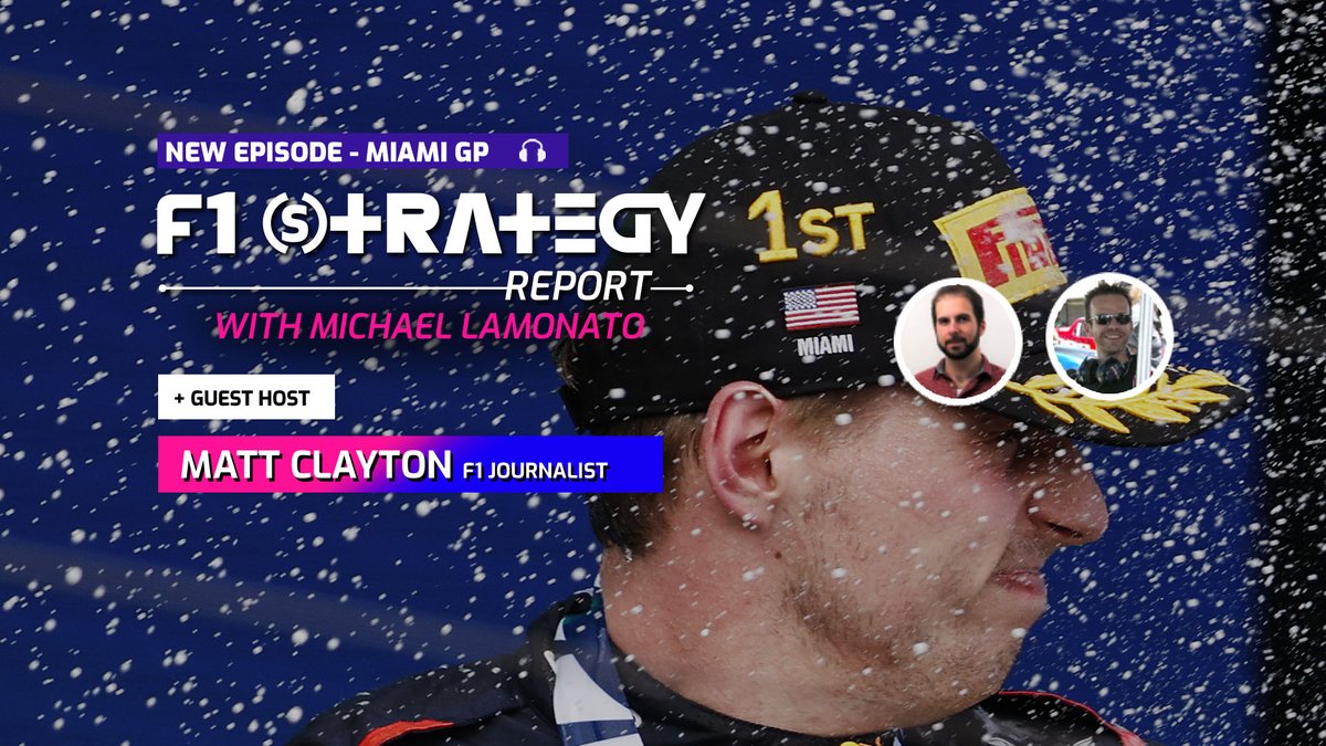 Join <a href="/MichaelLamonato/">Michael Lamonato</a> and special guest <a href="/FlatHenryMedia/">Matt Clayton</a> as they analyse the #MiamiGP on the #F1 Strategy Report f1strategyreport.com