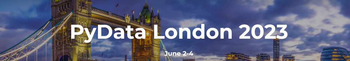 📢 Calling all data enthusiasts! 📊

Get ready for the biggest data event of the year: PyData London Conference 2023!

🗓️Fri 2nd June - Sun 4th June
📍Leonardo Royal Hotel London Tower Bridge

Let's dive into what makes this conference unmissable! 🧵👇