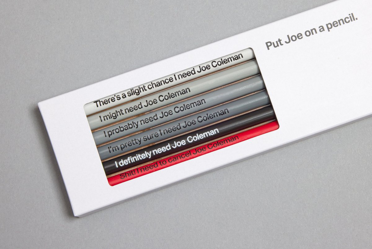 JOETHECOLEMAN's tweet image. My new mailer is hitting desks soon.
Massive thanks to @musicagencyuk for going way beyond the call of duty to make this happen.
#mailer #copywriting #directmail #design #advertising #copywritersunite