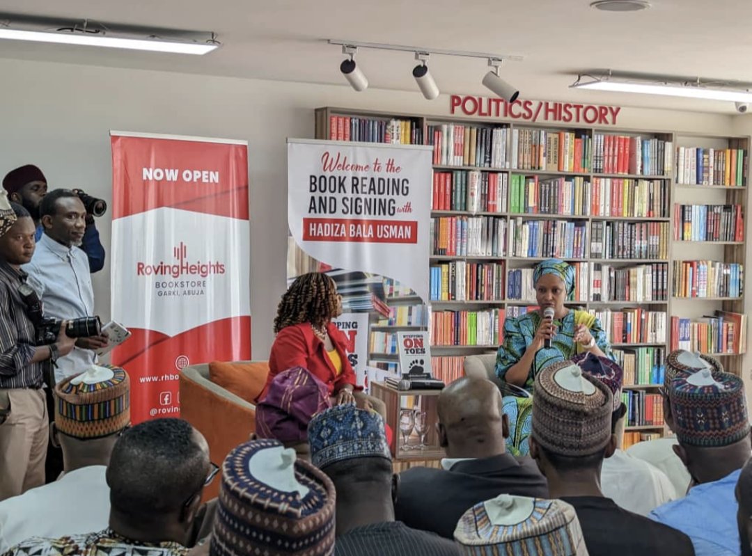 Rovingheights's tweet photo. This Saturday, @hadizabalausman will be live at our Landmark Store Discussing her book, #SteppingOnToes.📚
Time: 2pm
Your Saturday is now booked 😉 https://t.co/OMgtJWn2q7