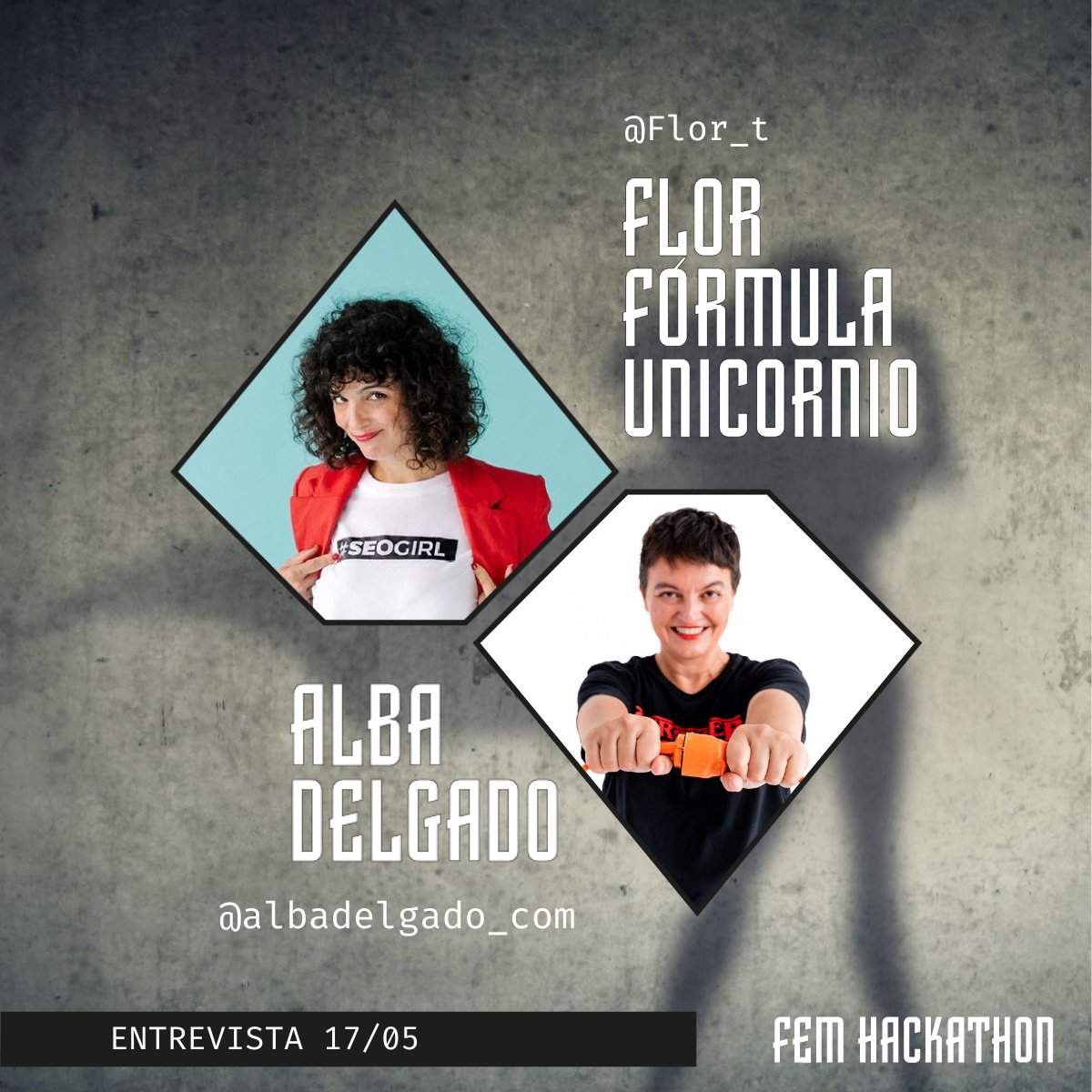 «Contenido que te trae clientes sin que tengas que hacer nada más.»

¿Timo o realidad?

En el #FemHackathon hablaremos con <a href="/Flor_t/">Flor.Unicornio</a> sobre #SEO moderno y cómo conseguir posicionar tu web.

¡Vente a ver todas las entrevistas en el metaverso!

👉Apúntate en femhackathon.com