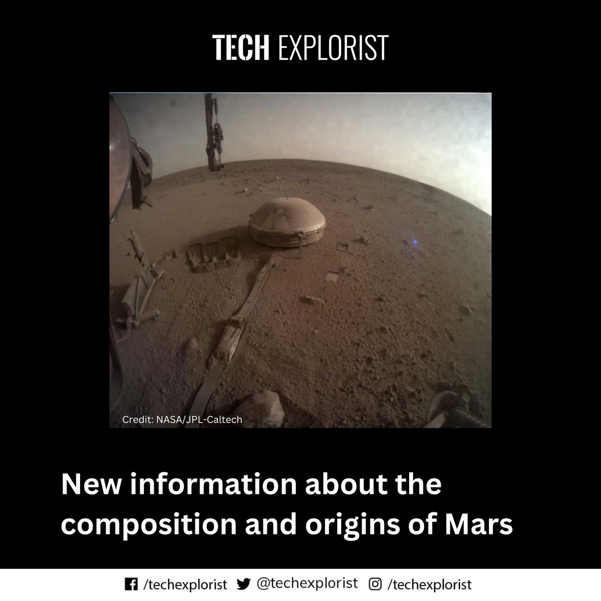 TechExplorist's tweet photo. A new study has uncovered intriguing insights into the liquid core at the center of Mars, furthering understanding of the planet's formation and evolution.
#mars #planet #space #evolution #liquidcore #physics #research #study #science #techexplorist https://t.co/IkBejgpq8z