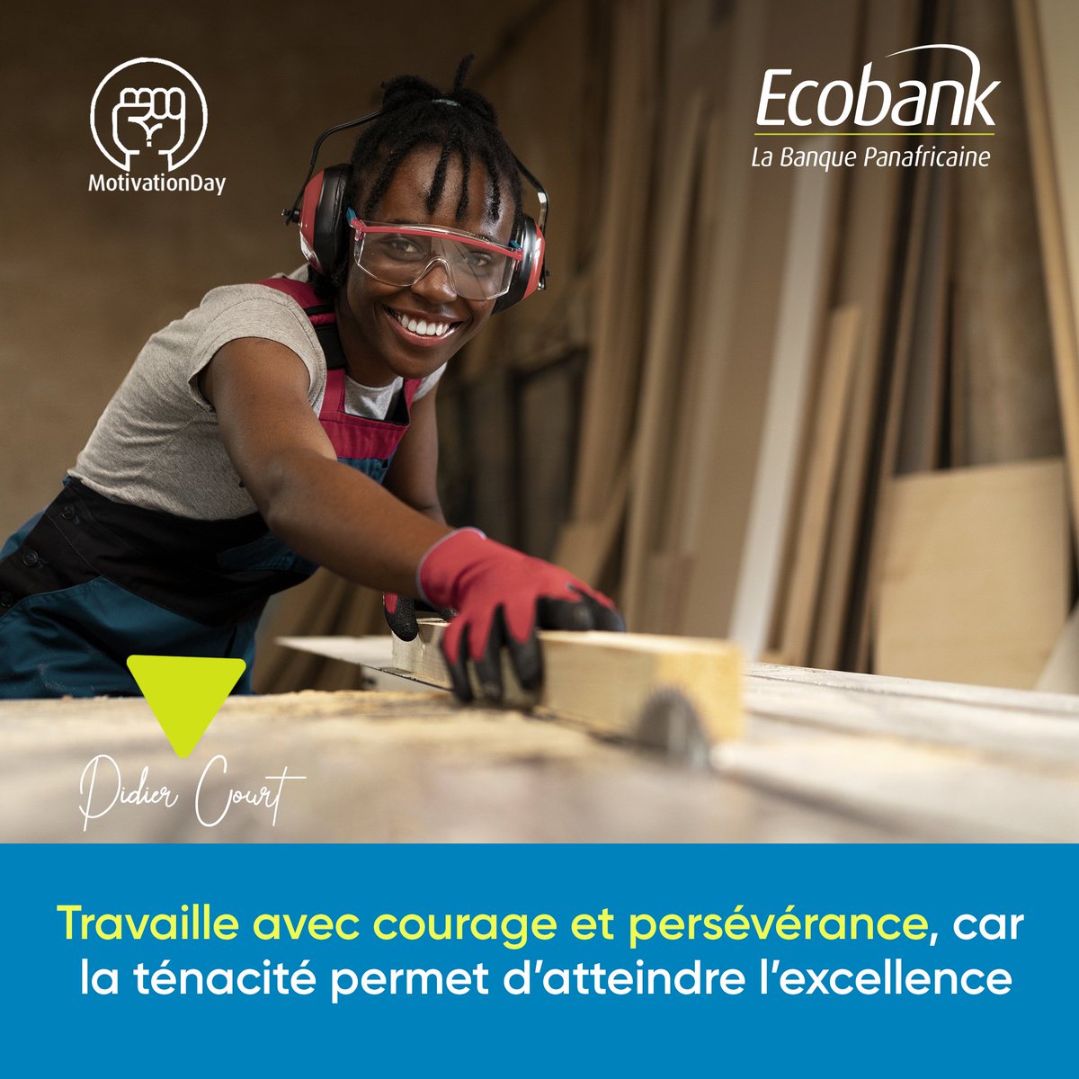 #EcobankRDC #MotivationDay #LaBanquePanafricaine