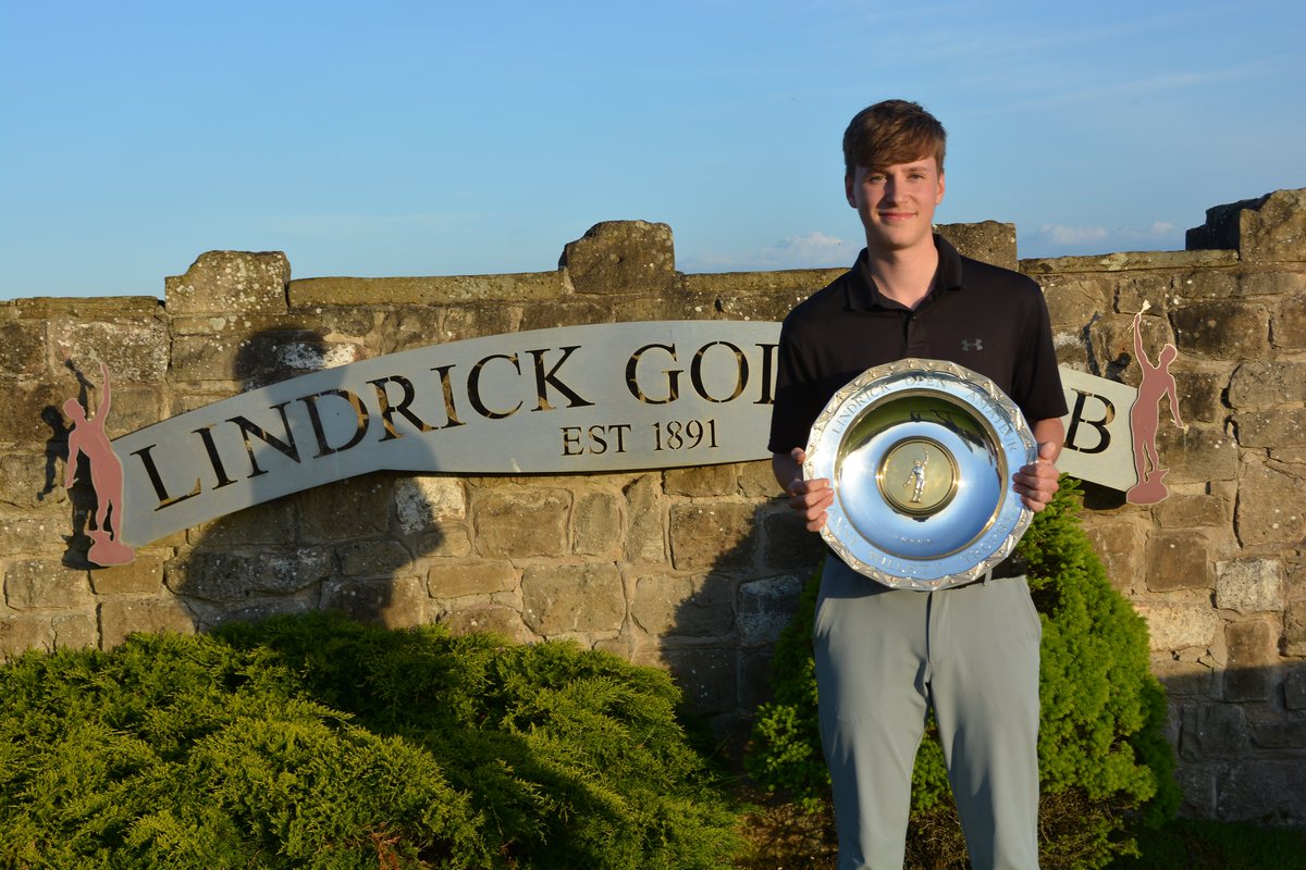 Congratulations to @ElshamGolfClub member Callum Bruce winning the Danny Willett Salver over the weekend with a 5 shot victory over fellow Lincolnshire golfer Levi Desmond. The Amateur World Ranking event was staged over @Worksopgolfclub and @LindrickGC #Golf #golfing