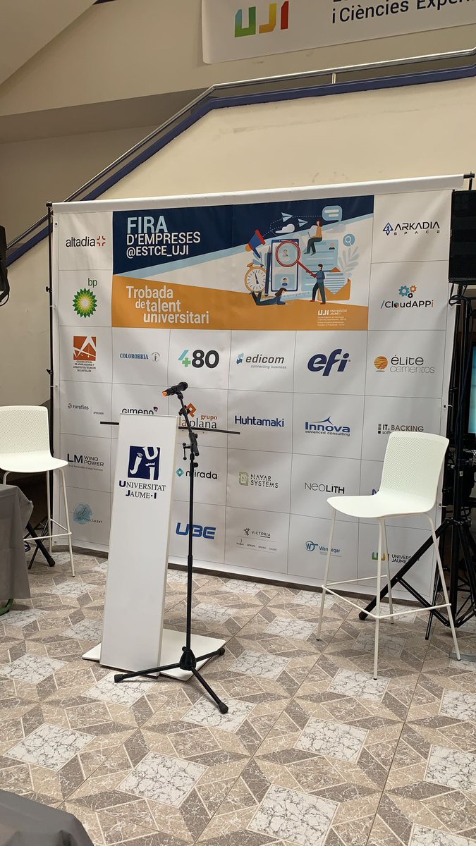edicomgroup_HR's tweet photo. ¡Hoy estamos en La Fira d’Empreses de la @ESTCE_UJI! 🙌🏼
📍@UJIuniversitat
Un año más buscando #TopTechTalent universitario. 👀
¿Te unes a #EDICOM?➡️ https://t.co/ntwxbn6pFD https://t.co/LtpQKiPPud