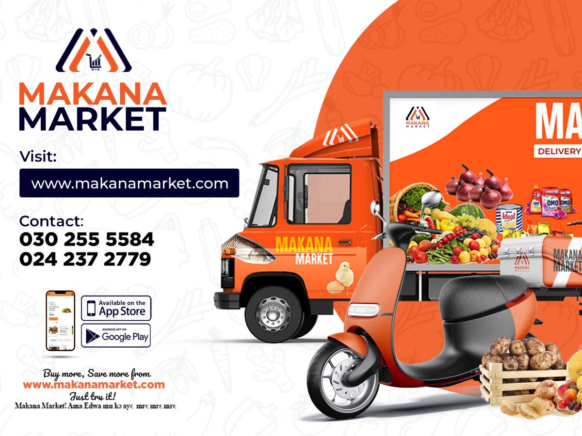 MakanaAsp's tweet photo. An online marketplace for all your farm foodstuff.

Why go through all the hustle of leaving your comfort zone to the market when you can get all you need with a single click.

Visit the website https://t.co/Gh2J0wqJTY and make your purchase.

#Makanamarket
#SaveTimeSaveMoney https://t.co/4DllVM5YB9